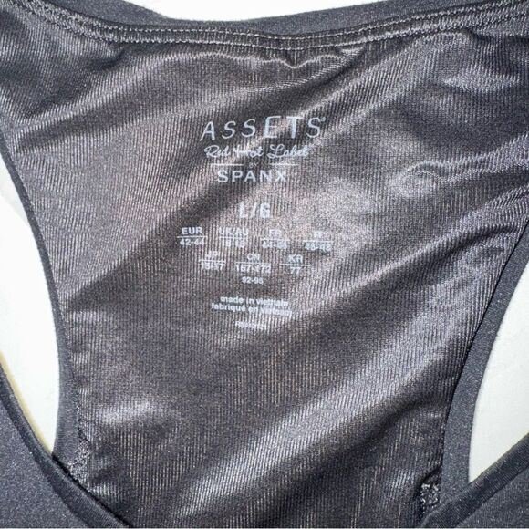 ASSETS Red Hot Label by SPANX microfiber double layer racer back tank shape wear - Picture 4 of 7